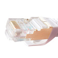 Câble de réseau LAN Ethernet haute vitesse Cat7 plaqué or RJ45